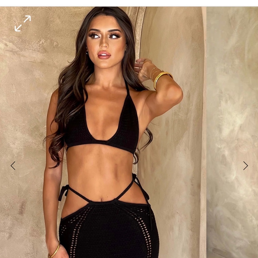 Babyboo Black skirt set